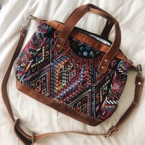 Boho cross-body bag